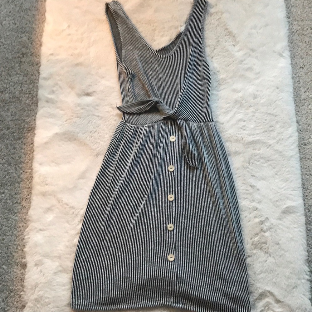 Black and white dress